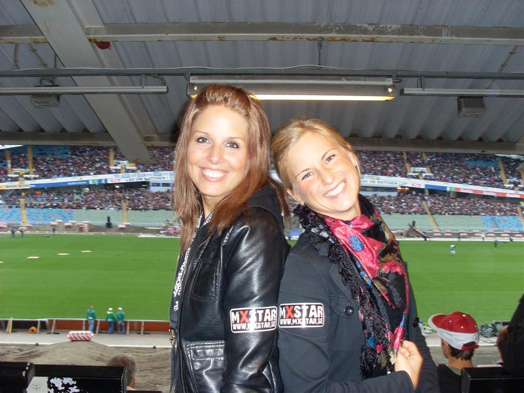 Ann och Karin rapporterade från Ullevi