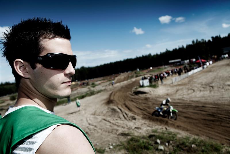 Mikael Hylander från Racingpics.se lyckades med att ta en härlig bild på mig från SM deltävlingen i Finspång