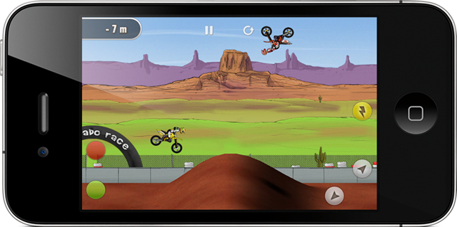 Mad Skills Motocross för iPhone