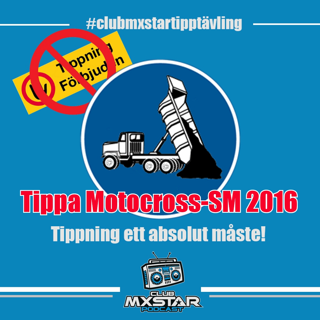 Motocross SM tippning2016